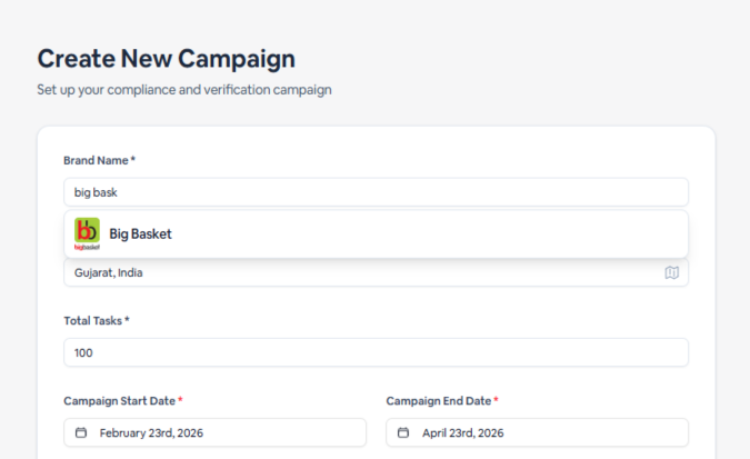 Create a Campaign